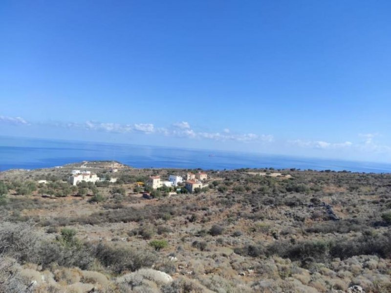 Kokkino Chorio Kreta, Kokkino Chorio: Riesiges Grundstück mit Meerblick zu verkaufen Grundstück kaufen